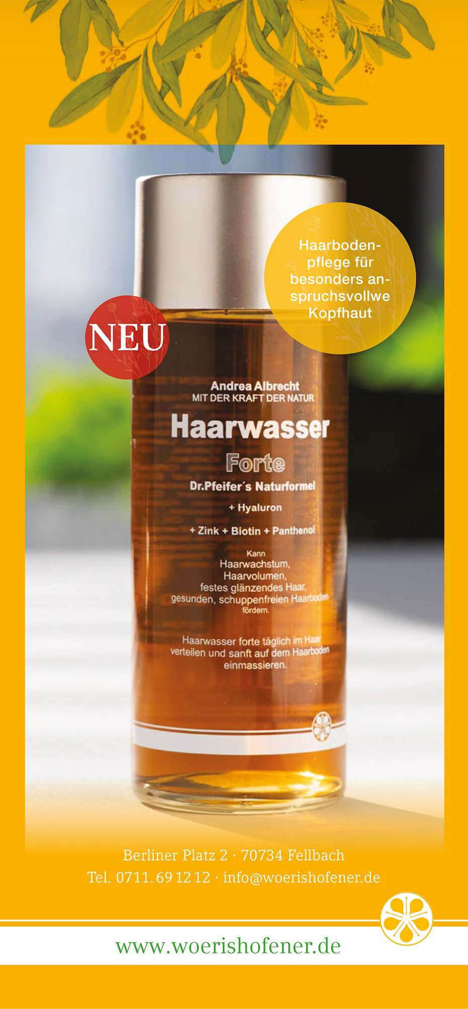 Rezension Haarwasserforte
